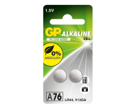 GP Alkaliczne baterie guzikowe AG13/LR44 1,5V (2 sztuki) - 1283080 - zdjęcie 1